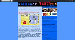 Desktop Screenshot of kidreadzteachers.blogspot.com