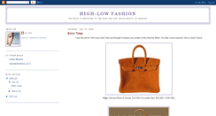 Desktop Screenshot of highlowfashion.blogspot.com