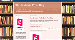 Desktop Screenshot of eckhartzpress.blogspot.com