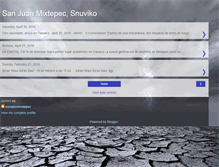 Tablet Screenshot of mixtepecsnuviko.blogspot.com