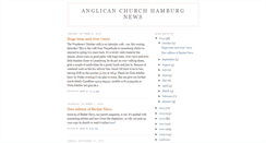 Desktop Screenshot of anglicanchurchhamburg.blogspot.com