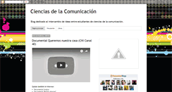 Desktop Screenshot of comunicacion1a9.blogspot.com