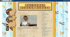 Desktop Screenshot of haldaman-burger-burger.blogspot.com