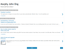 Tablet Screenshot of murphyjohnong.blogspot.com