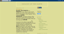 Desktop Screenshot of motherearthplatetectonics.blogspot.com