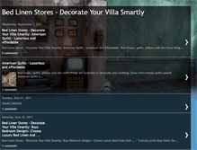 Tablet Screenshot of bed-linen-store.blogspot.com