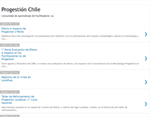 Tablet Screenshot of progestionchile.blogspot.com