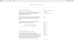 Desktop Screenshot of konvoi-2007.blogspot.com