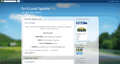Desktop Screenshot of doitlocalogallala.blogspot.com