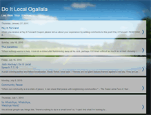 Tablet Screenshot of doitlocalogallala.blogspot.com