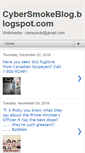 Mobile Screenshot of cybersmokeblog.blogspot.com
