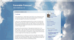 Desktop Screenshot of favorableforecast.blogspot.com