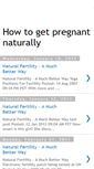 Mobile Screenshot of get-pregnant-naturally-fast.blogspot.com