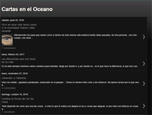 Tablet Screenshot of cartaseneloceano.blogspot.com