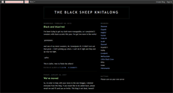 Desktop Screenshot of blacksheep-kal.blogspot.com