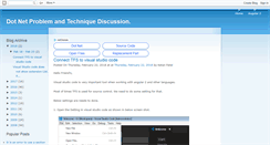 Desktop Screenshot of dotnet-magic.blogspot.com