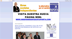 Desktop Screenshot of losindependientesxpaiporta.blogspot.com