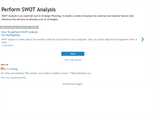 Tablet Screenshot of perform-swot-analysis.blogspot.com
