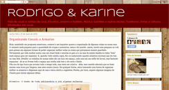 Desktop Screenshot of karineerodrigo.blogspot.com