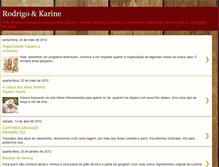 Tablet Screenshot of karineerodrigo.blogspot.com