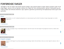 Tablet Screenshot of forforendefarger.blogspot.com