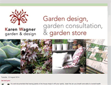 Tablet Screenshot of karenwagnergardendesign.blogspot.com