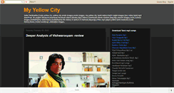 Desktop Screenshot of myyellowcity.blogspot.com