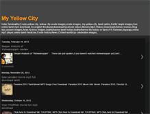 Tablet Screenshot of myyellowcity.blogspot.com