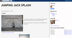 Desktop Screenshot of jumpinjacksplash.blogspot.com