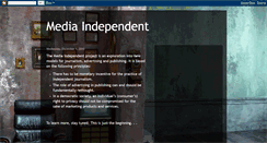 Desktop Screenshot of mediaindependent.blogspot.com