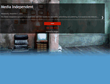 Tablet Screenshot of mediaindependent.blogspot.com