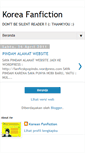Mobile Screenshot of fanfiction-kpop.blogspot.com