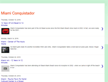 Tablet Screenshot of miamiconquistador.blogspot.com