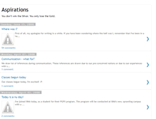 Tablet Screenshot of myaspirations.blogspot.com