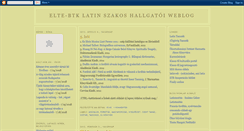 Desktop Screenshot of latinszak.blogspot.com