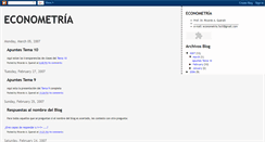 Desktop Screenshot of econometria-facil.blogspot.com