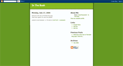 Desktop Screenshot of lloydinthebush.blogspot.com