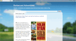 Desktop Screenshot of barbecuedadventures.blogspot.com