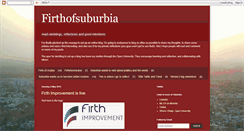 Desktop Screenshot of firthsuburbia.blogspot.com