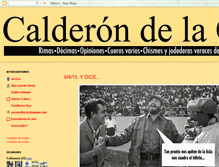 Tablet Screenshot of calderondelacanoa.blogspot.com