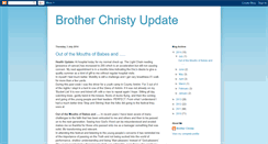 Desktop Screenshot of brotherchristy.blogspot.com