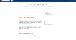 Desktop Screenshot of eyeecouk.blogspot.com