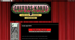Desktop Screenshot of guitarskauai.blogspot.com