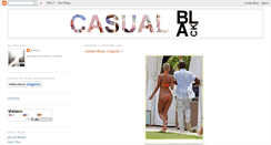 Desktop Screenshot of casual-black.blogspot.com