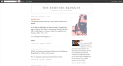 Desktop Screenshot of burundiblogger.blogspot.com