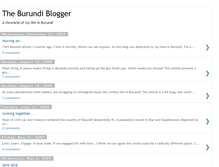 Tablet Screenshot of burundiblogger.blogspot.com