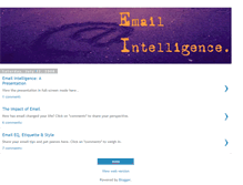 Tablet Screenshot of email-intelligence.blogspot.com