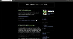 Desktop Screenshot of incredibleandy.blogspot.com