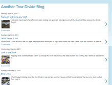 Tablet Screenshot of anothertourdivideblog.blogspot.com