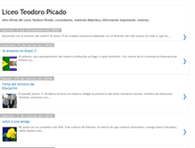 Tablet Screenshot of liceoteodoropicado.blogspot.com